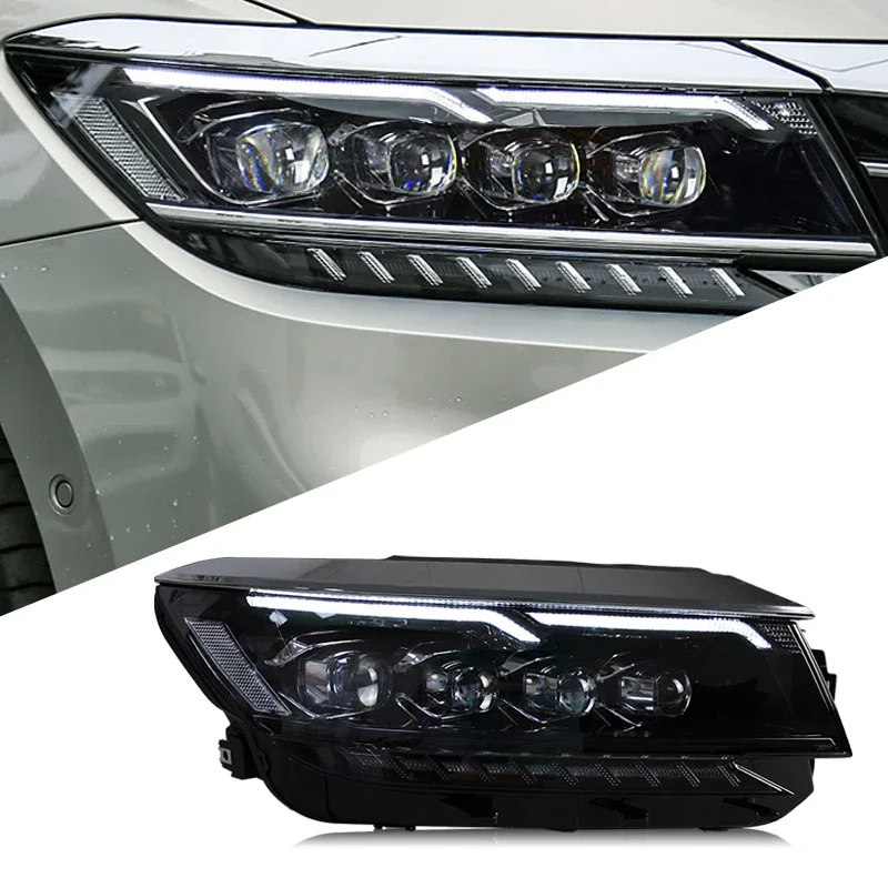 

Car Lights For Volkswagen Passat Silver Black Headlight Projector 2019-2023 Dynamic Signal Head Lamp LED Headlights Drl Accessor