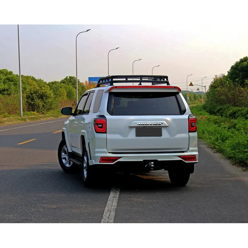

Spoiler tail light For 4RUNNER Rear Spoiler Trunk Lid spoiler Carbon Fiber Rear Wing
