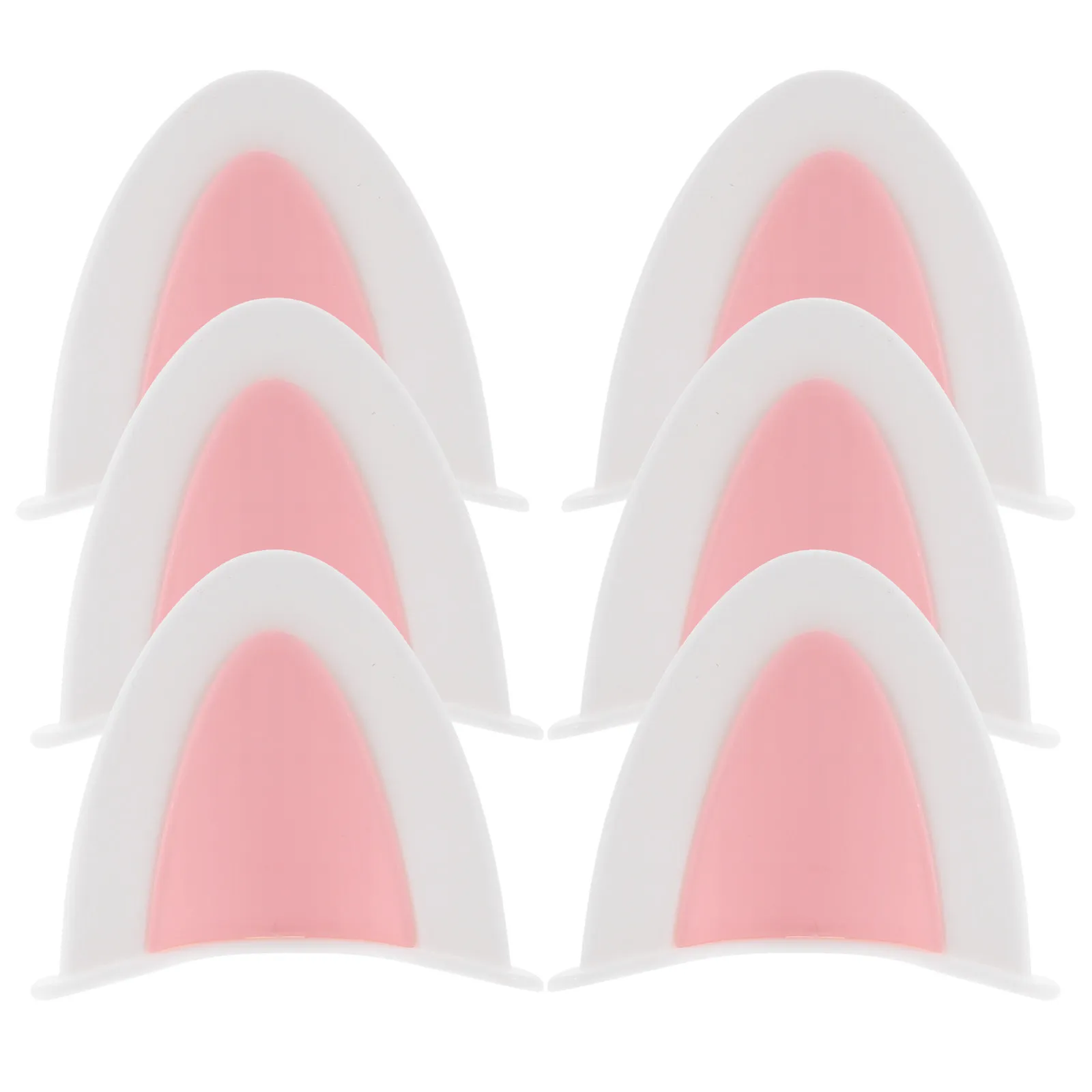 

3Pairs Unique Cat Ear Ornament for Motorbike Motorcycle Scooter Helmets Excellent Craftsmanship Kitten Ear Decor