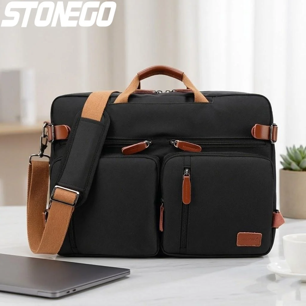 

Men Laptop Backpack 156 173 Inch Convertible Business Travel Durable Stylish Work College Shoulder Bag