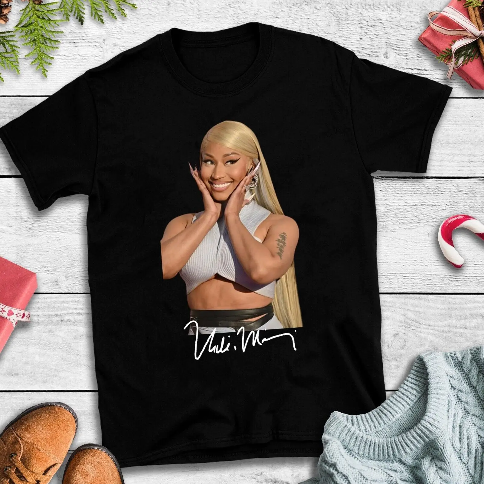 Hot Rare Nicki Minaj Concert 2024 Gift Funny Black Unisex Shirt TT030