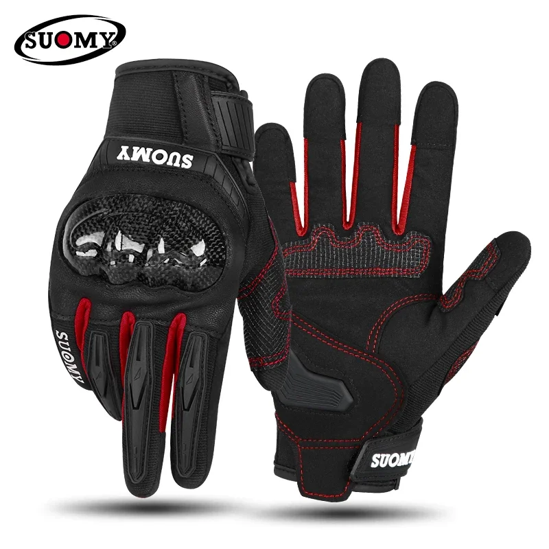 Breathable Motorcycle Gloves for Couples Outdoor Cycling, Summer Motorbike Riding,Climbing & Motocross Unisex, Men & Women