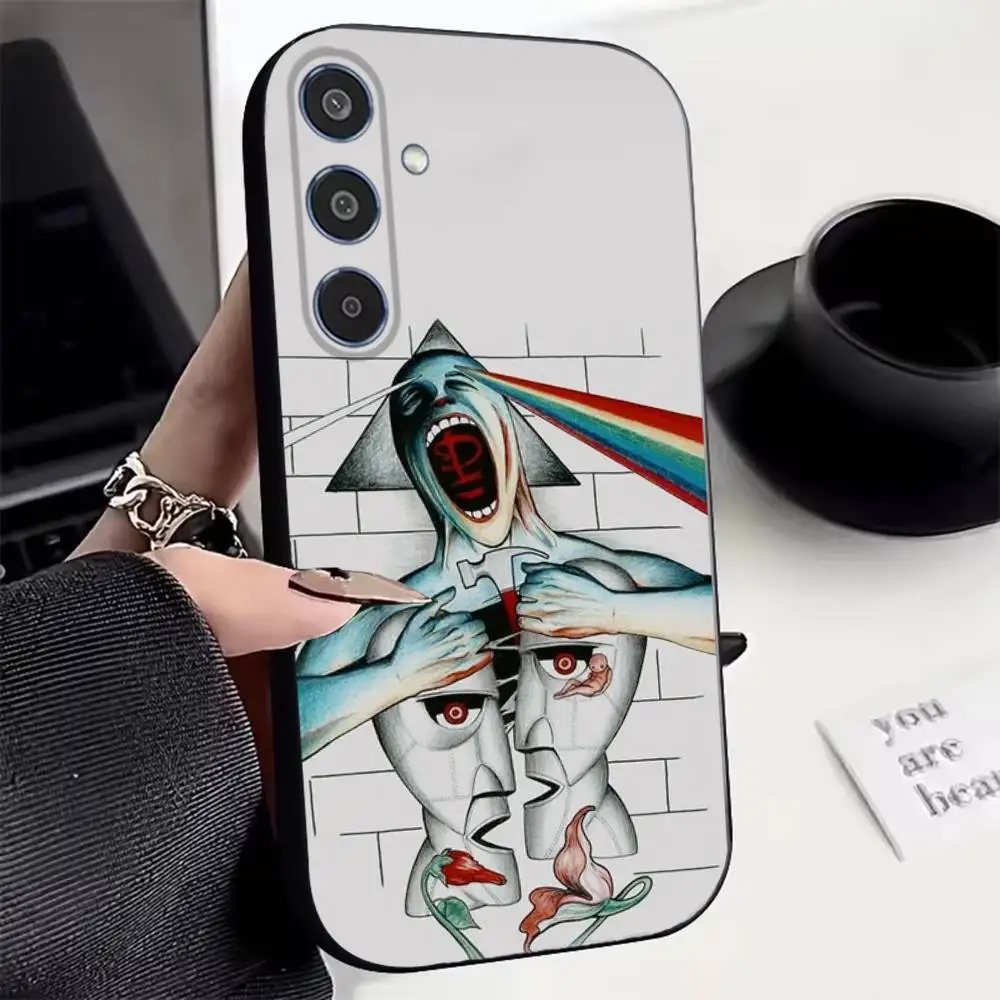 P-Pink-es F-Floyd-es For Samsung Phone Case, Non-slip & Shockproof  A22 A21 A20 Ultra A70 A71 A73 A72