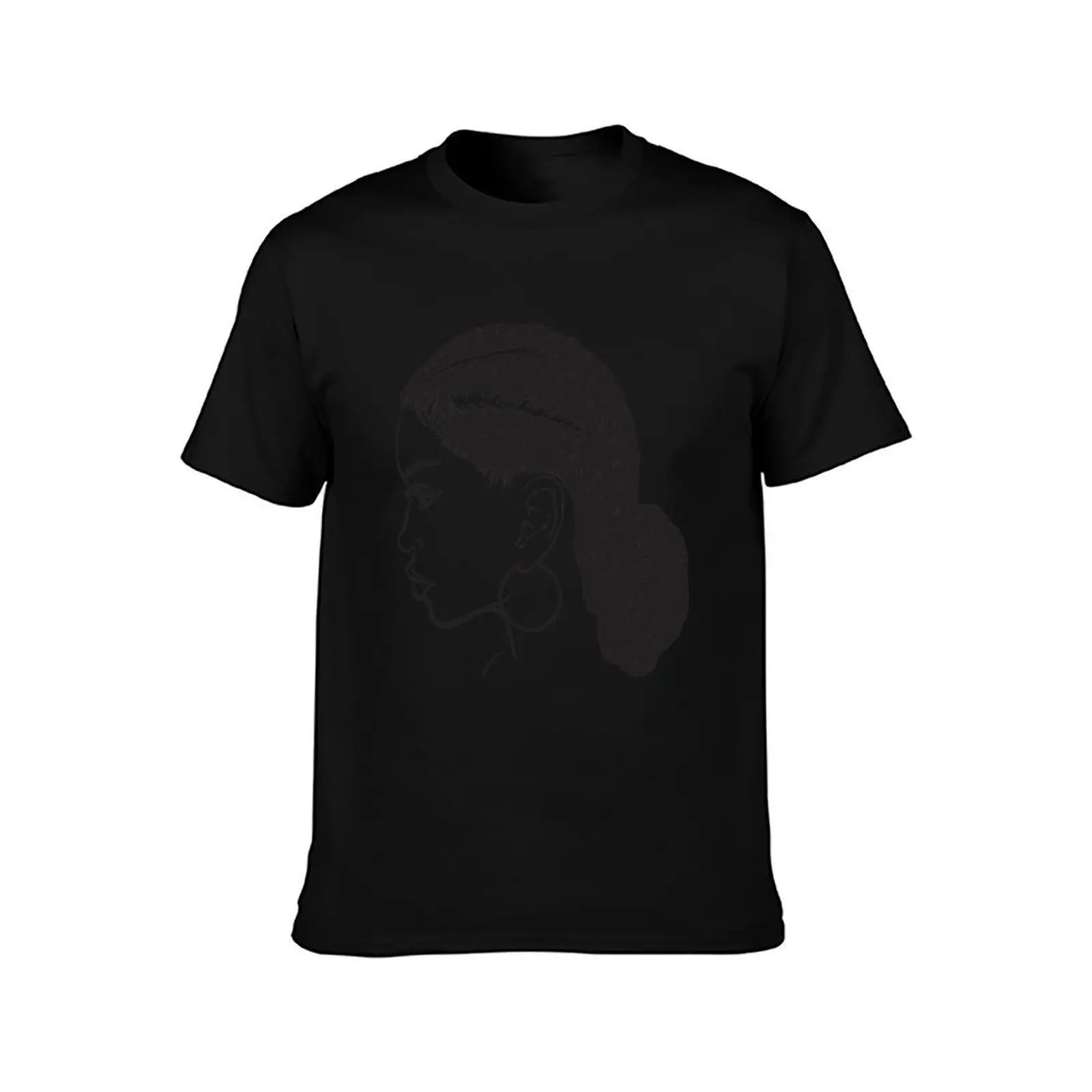 Black Woman Braids Hairstyle African American Beauty Salon T-Shirt, Summer Casual Cotton Tee, Oversized Streetwear Tops