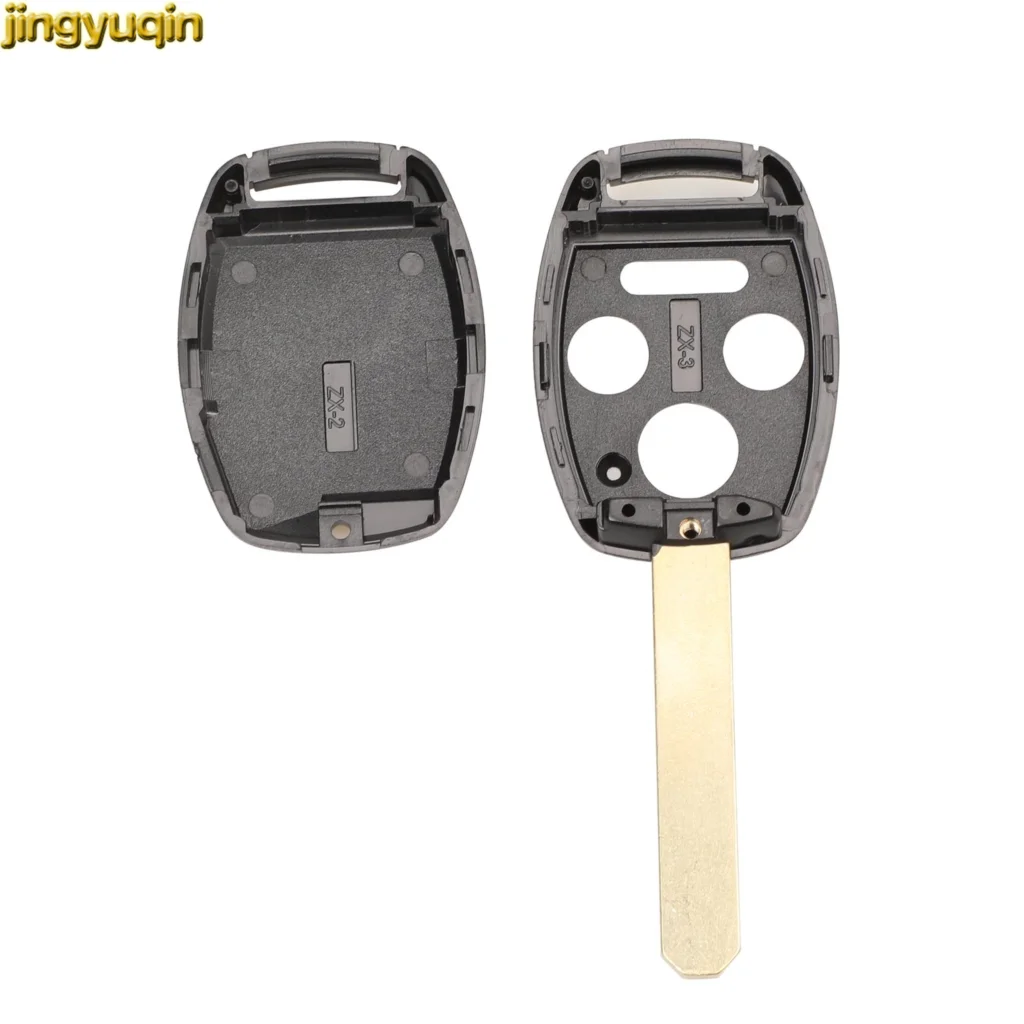 jingyuqin 2/3/4 Buttons Remote Car Key Shell Fob For Honda Accord CIVIC STREAM 2006 2007 2008 2009 2010 2011 KeyCase Replacement