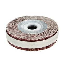 4 inç Flap zımpara zımpara diski zımpara bezi aşındırıcı parlatma için Metal ahşap zımpara pas kaldırma aşındırıcı döner araçları