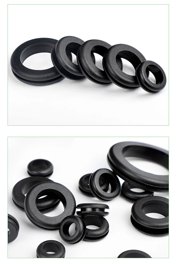 3 ~ 80 mm dicker Gummidichtungsring, Öldichtungstülle, Dichtung zum Schutz von Drahtkabelloch-Schutzring, Unterlegscheiben-Hardware – Detail 4