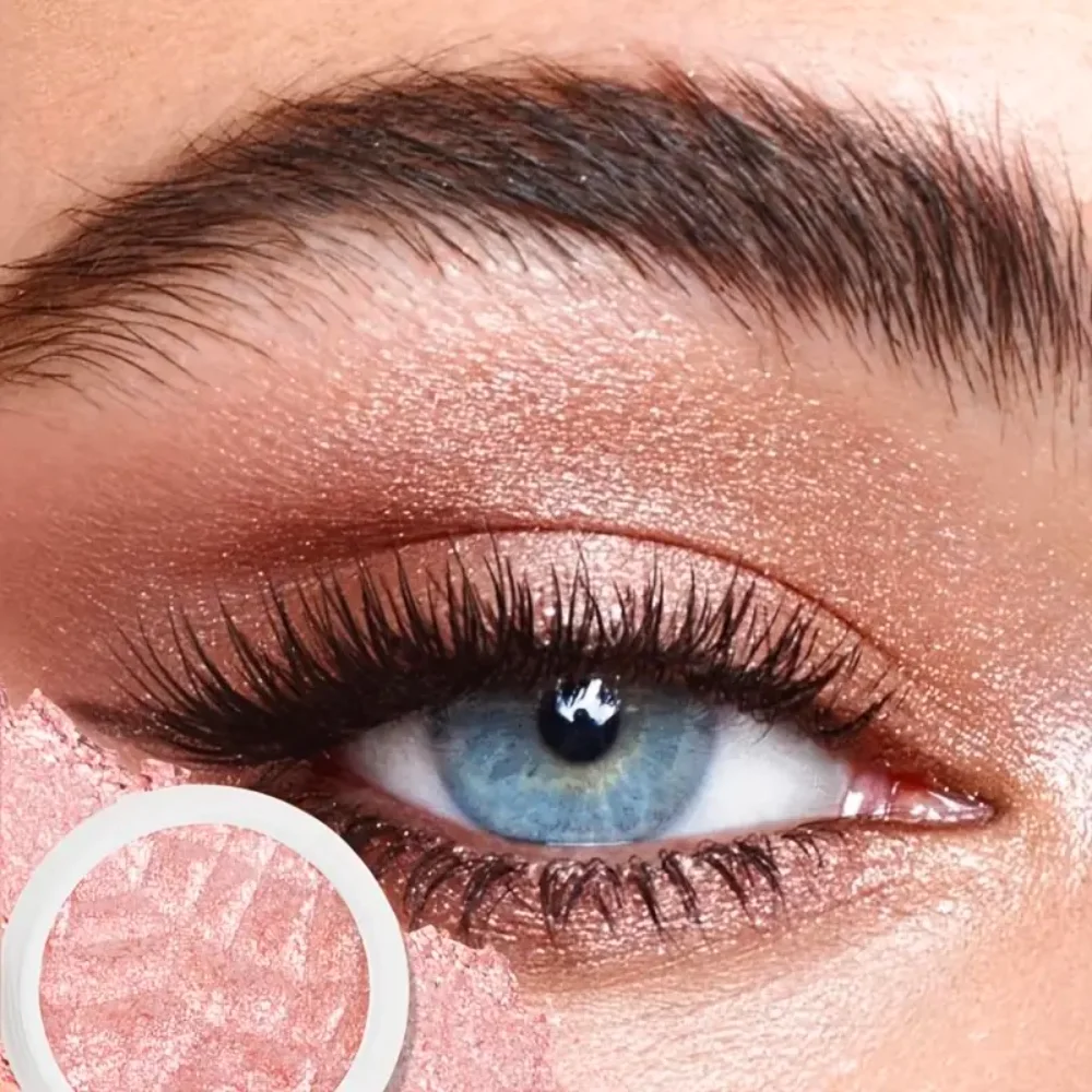 Diamond Glitter Highlighter Eyeshadow, Shimmer Single Color Gel for Face & Body, Brightening, Long-Lasting, Waterproof, Holiday