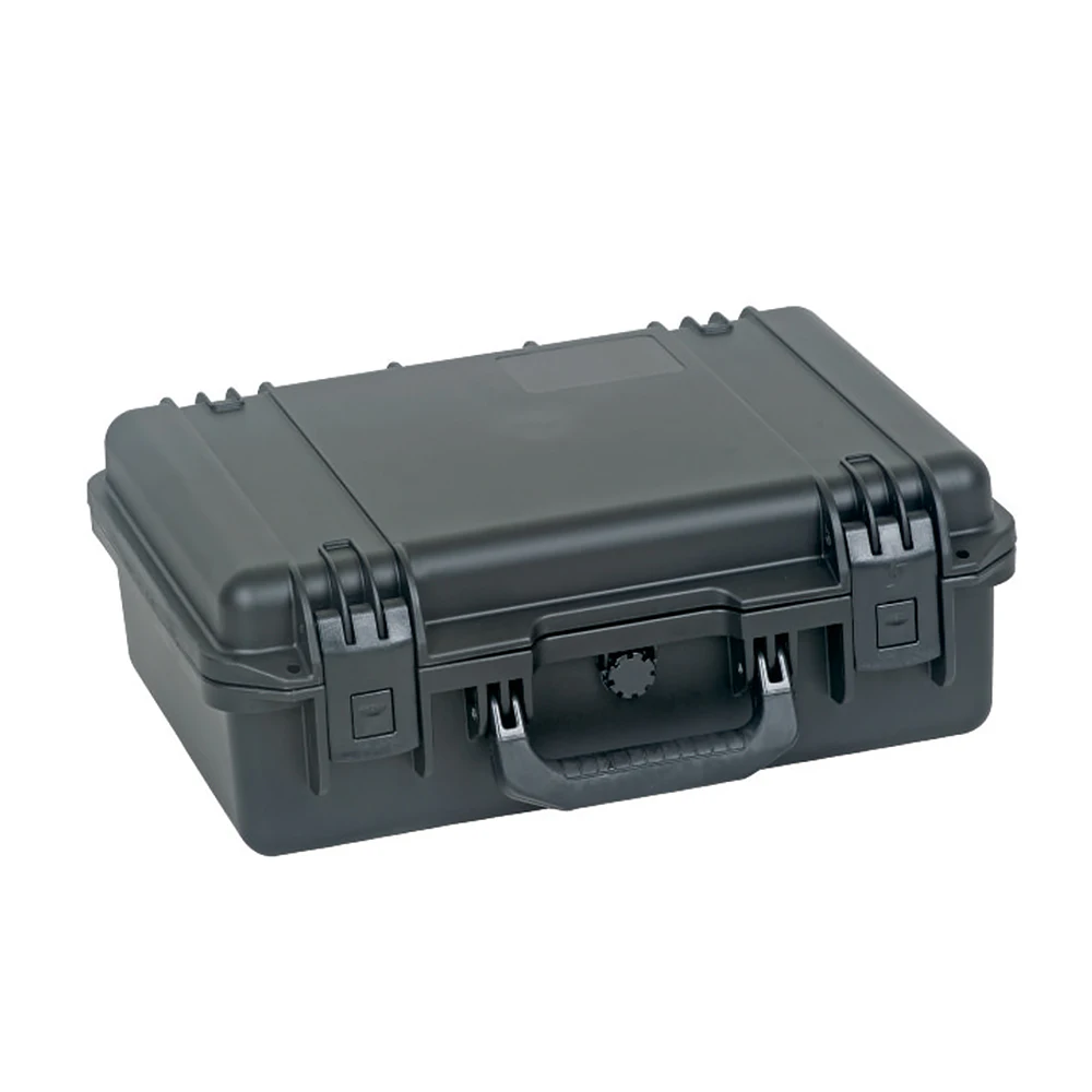 Hard Long Carry Dustproof And Waterproof Protective Gun Cases PP Tool Plastic Case With Customize Foam
