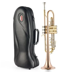 JYTR-M300G Trumpet B-flat Monel Se High Quality White Copper Tube Phosphor Copper Bell Mouth Double Support Reinforced Professio