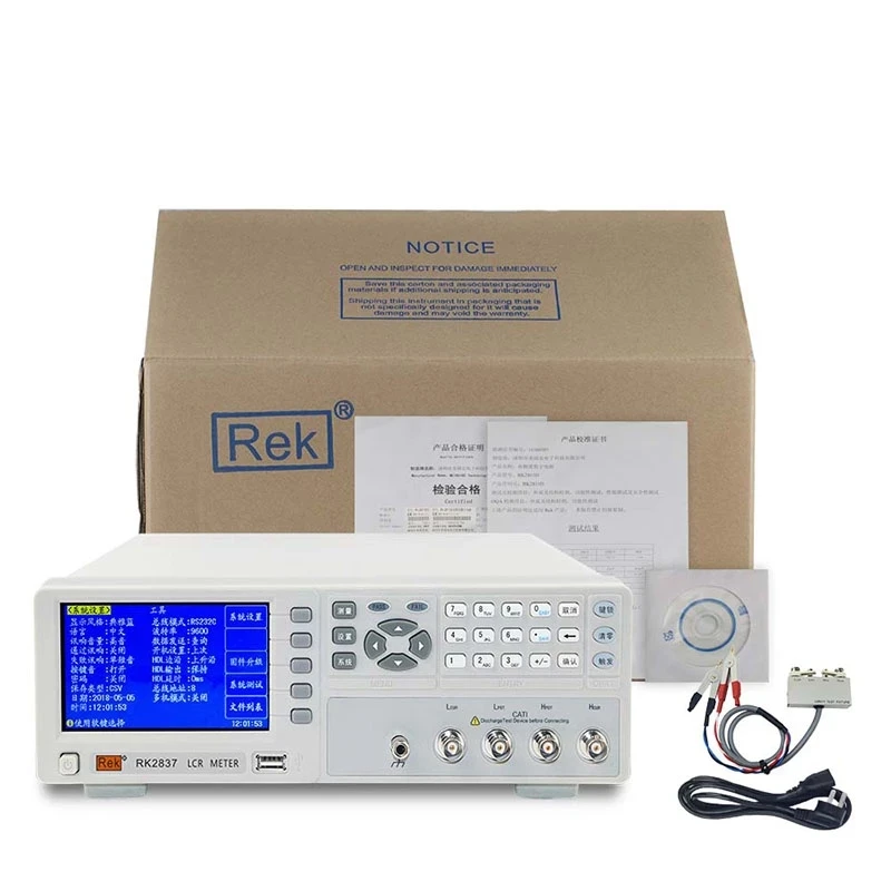 Digital bridge LCR tester capacitance resistance and inductance nF/nH/mΩ measurement Inductance Capacitance Resistance Tester