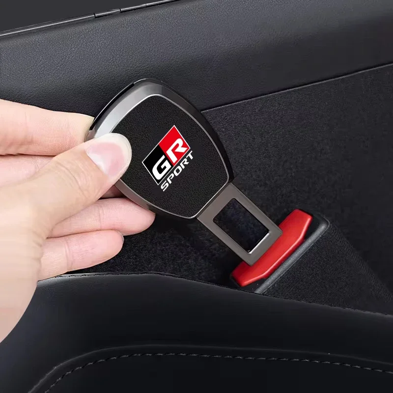 Car Seat Belt Clip Extension Plug Car Safety Seat Lock Buckle  for Toyota GR Sport Corolla C-HR RAV4 Yaris Camry Prado Prius view 3