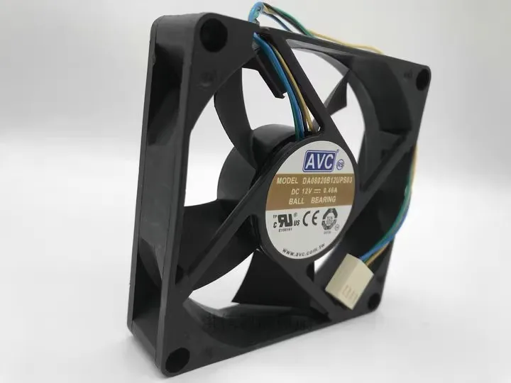 شحن مجاني الأصلي DA08020B12UPS03 DC12V 0.46A 80*20 مللي متر مروحة التبريد