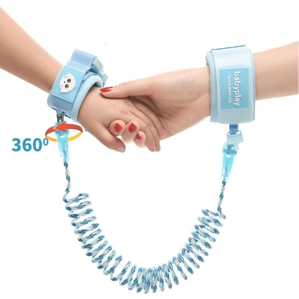 

Elastic Baby Link Traction Rope Loss prevention Reflection Children Safety Harness Key Lock Bracelet Anti-lost Wrist Link Band