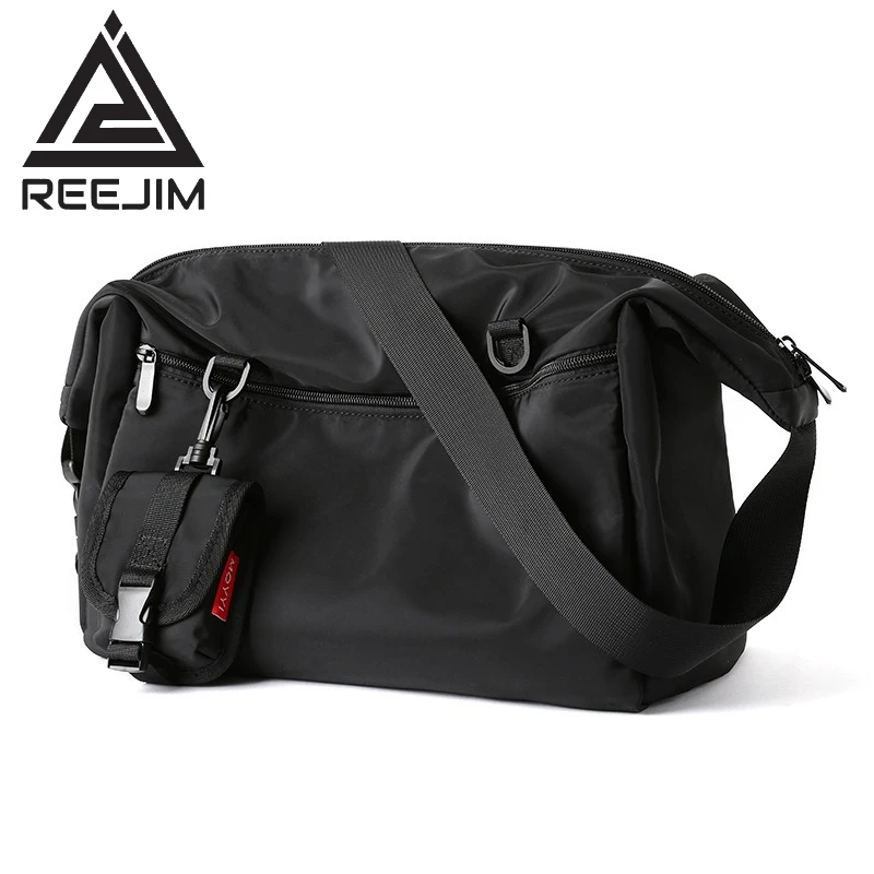 Men's shoulder bag Korean version messenger bag multi-functional casual mailman bag tooling trendy brand small satchel