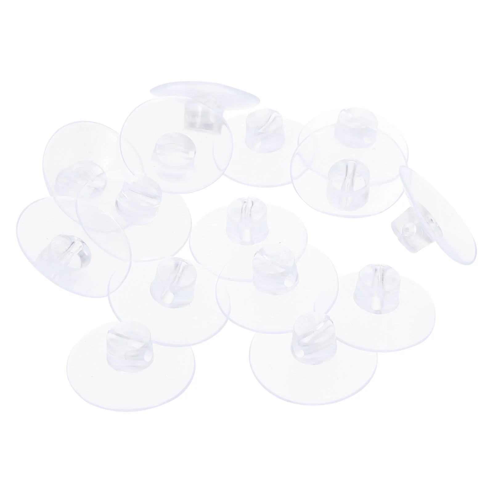 

20 Pcs Open Clamp Suction Cup Transparent Holders Cord Cable Wire Organizer Pads Clips Wall Fixer Pvc Sucker