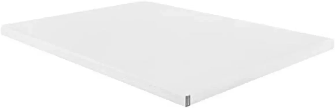 3-Inch Queen Mattress Topper Medium Luxury Premium Foam, Washable Cover, Medium Cooling Topper,White