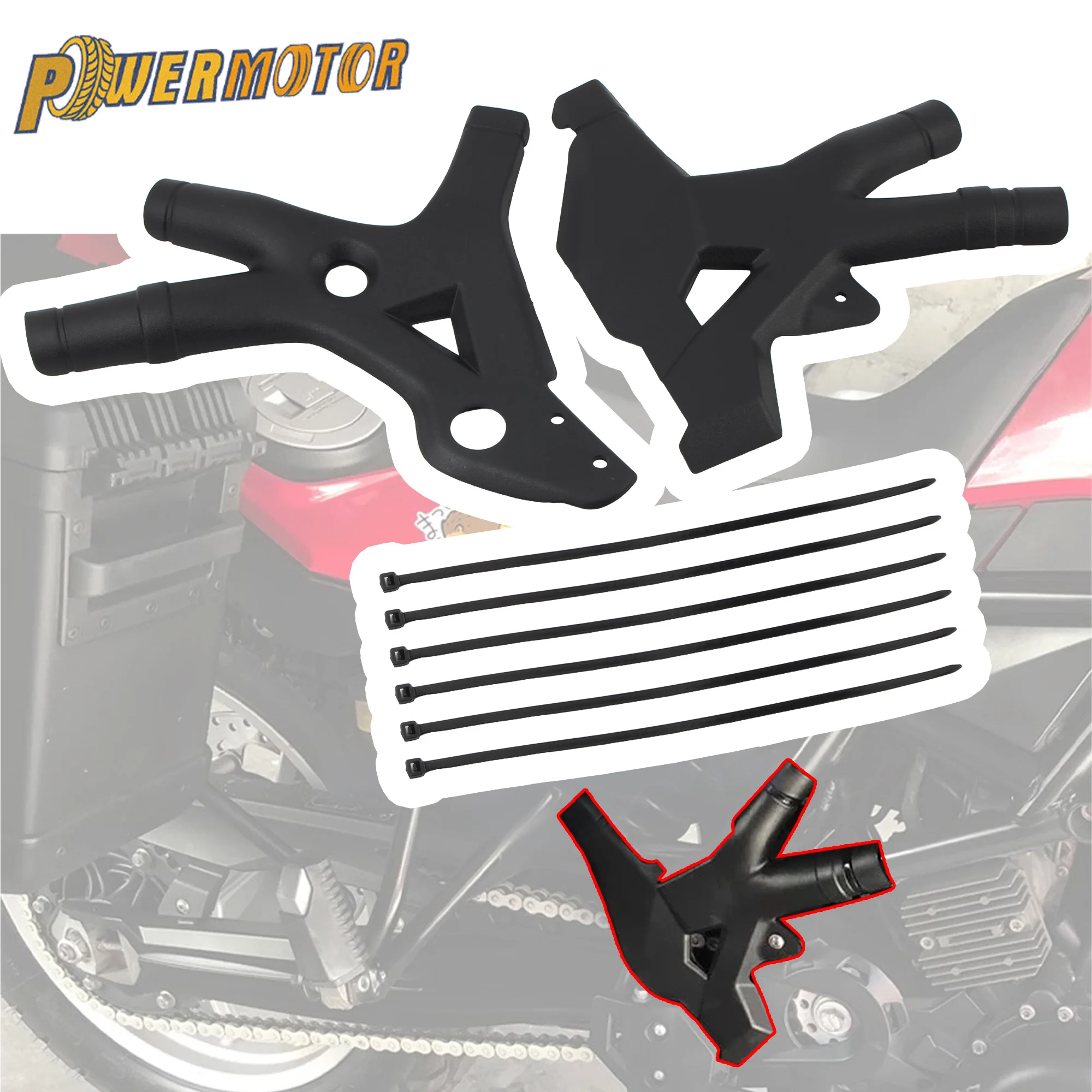 

For BMW F800GS ADV Adventure F700GS F650GS Motocross Frame Guard Cover Protector Motorcycle Side Frame Panel Guard Cover