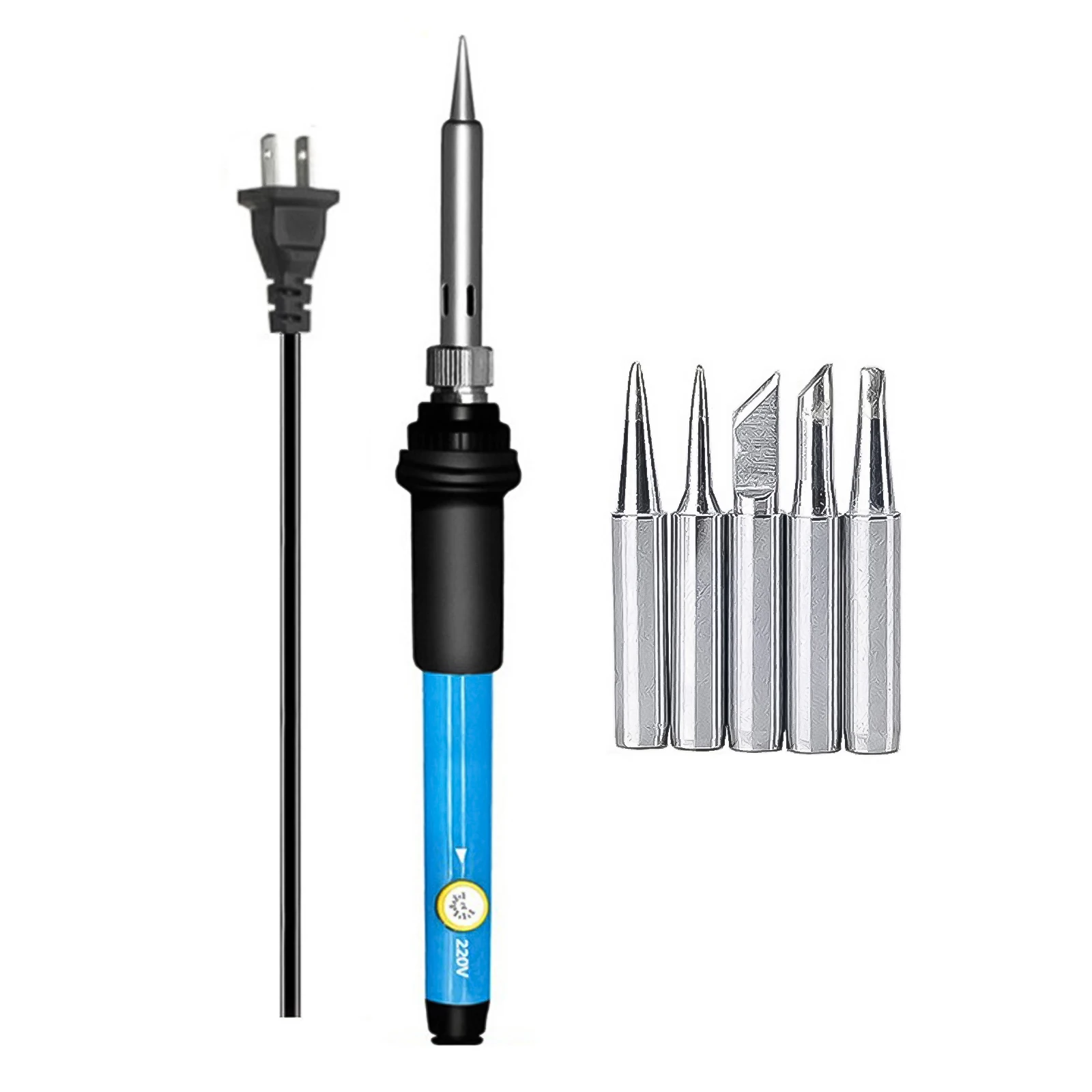 Reliable adjustable temperature soldering iron  ceramic heating core  provides fast heating and stable performance