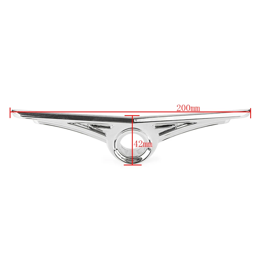Motor Rear Trunk Key Hole Trim Chrome ABS Decorative Parts For Honda Gold Wing GL 1800 2001-2017 Goldwing GL1800