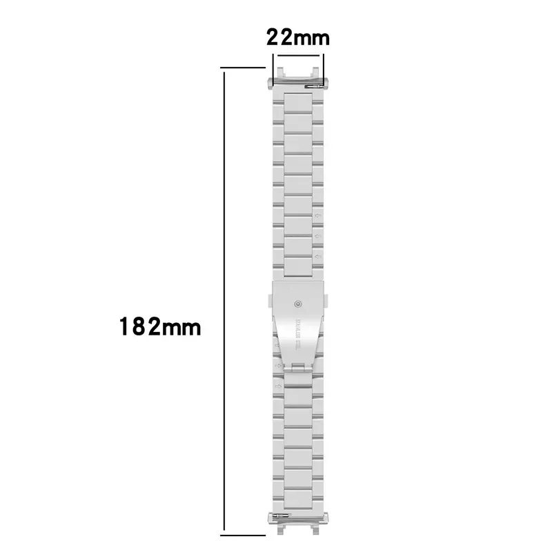 Stainless Steel Band For Amazfit T Rex 2 Smart Watch Replaceable Metal Bracelet For Xiaomi Huami Amazfit T-Rex 2 Strap