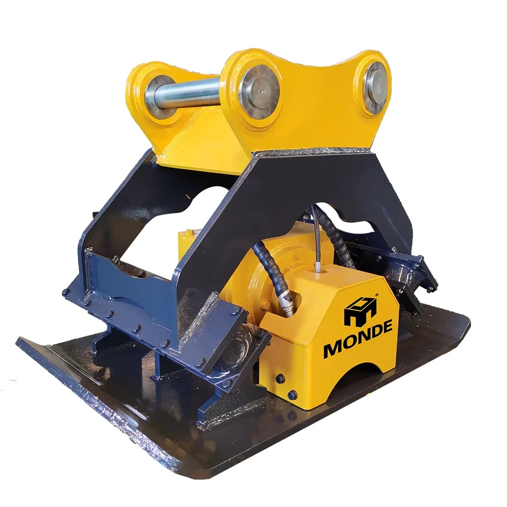 Monde Hydraulic Rotary Compactor Plate Excavator Soil Compactor Plate For Sale