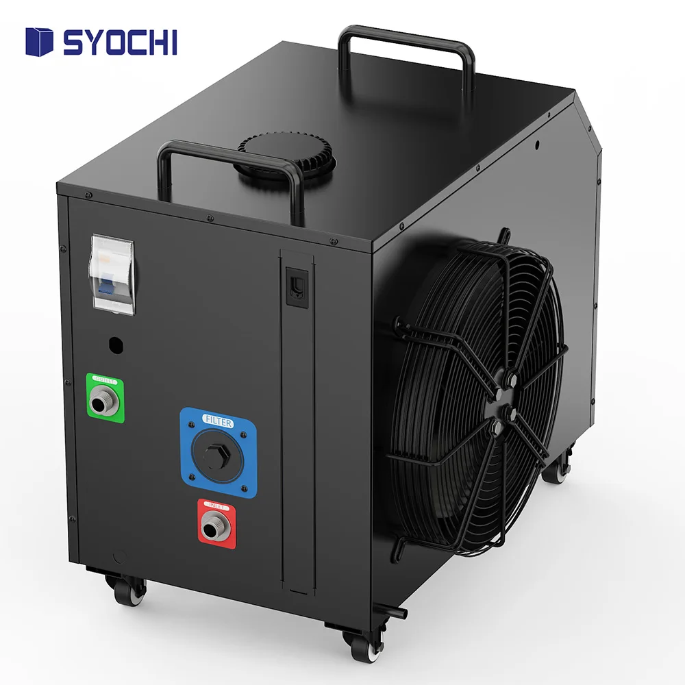 Syochi OEM Attrezzatura di raffreddamento plug-in fredda Raffreddatori raffreddati ad acqua Raffreddatori portatili per bagnetto di ghiaccio Atleti Filtri per il riciclaggio