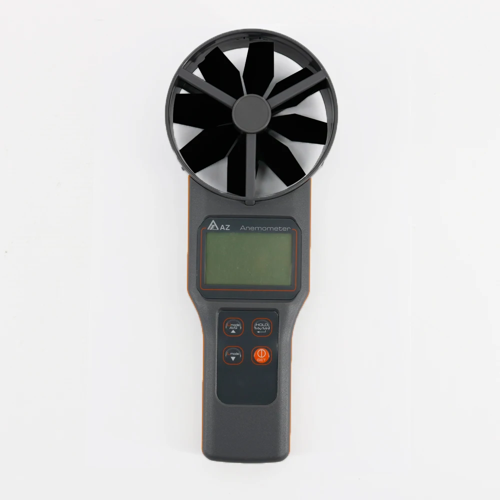 AZ8919 Digital Anemometer with Temperature Humidity CO2 air Quality Detector Detects