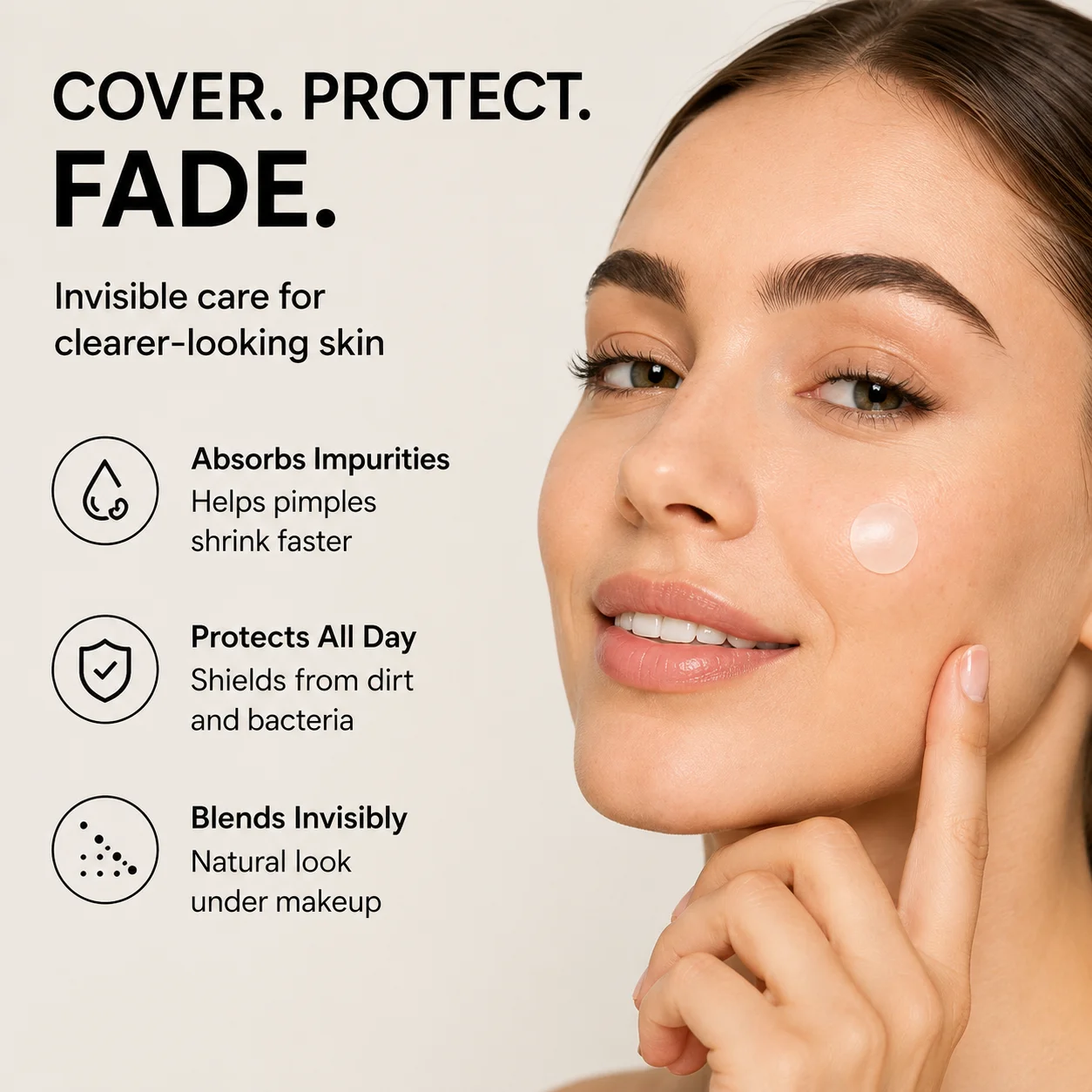 240/480pcs Invisible Acne Patches Removal Pimple Anti-Acne Hydrocolloid Patches Spots Marks Concealer Repair Sticker Waterproof