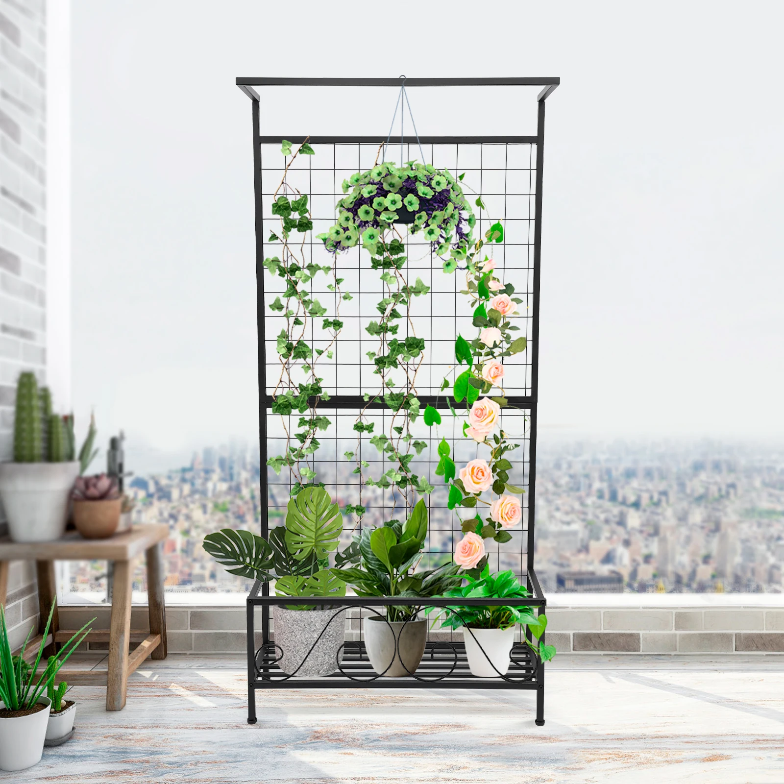 

Hanging Plant Stand for Vine Climbing Plants Flowers