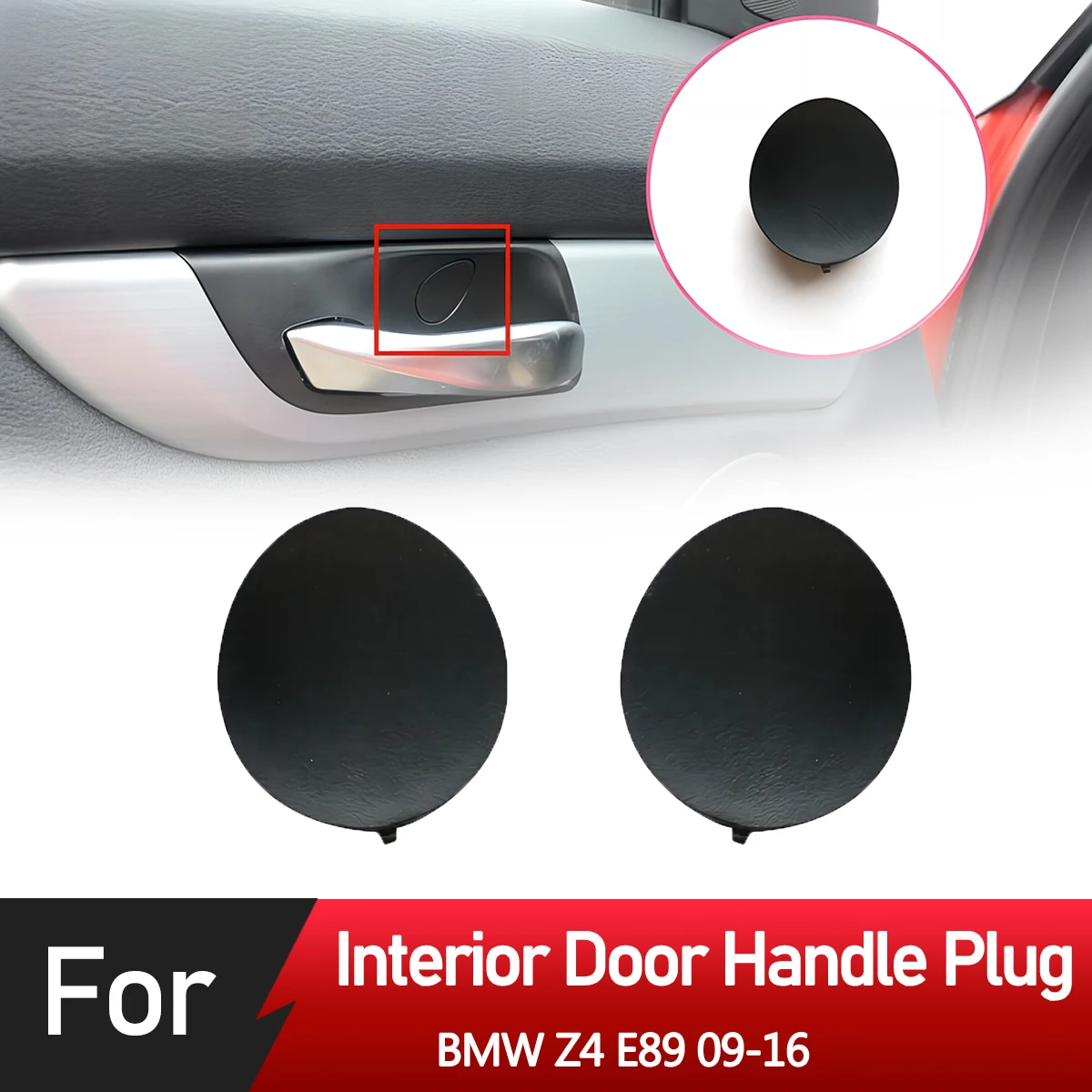 Interior Door Handle Plug Small Cover Screw Cap Trim For BMW Z4 E89 2009 2010 2011 2012 2013 2014 2015 2016