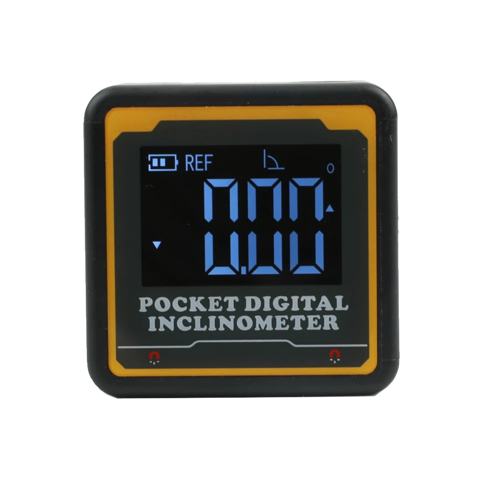 Digital Angle Gauge Magnetic Protractor Inclinometer Level Angle Finder Angle Cube Level Box With Magnes And Backlight