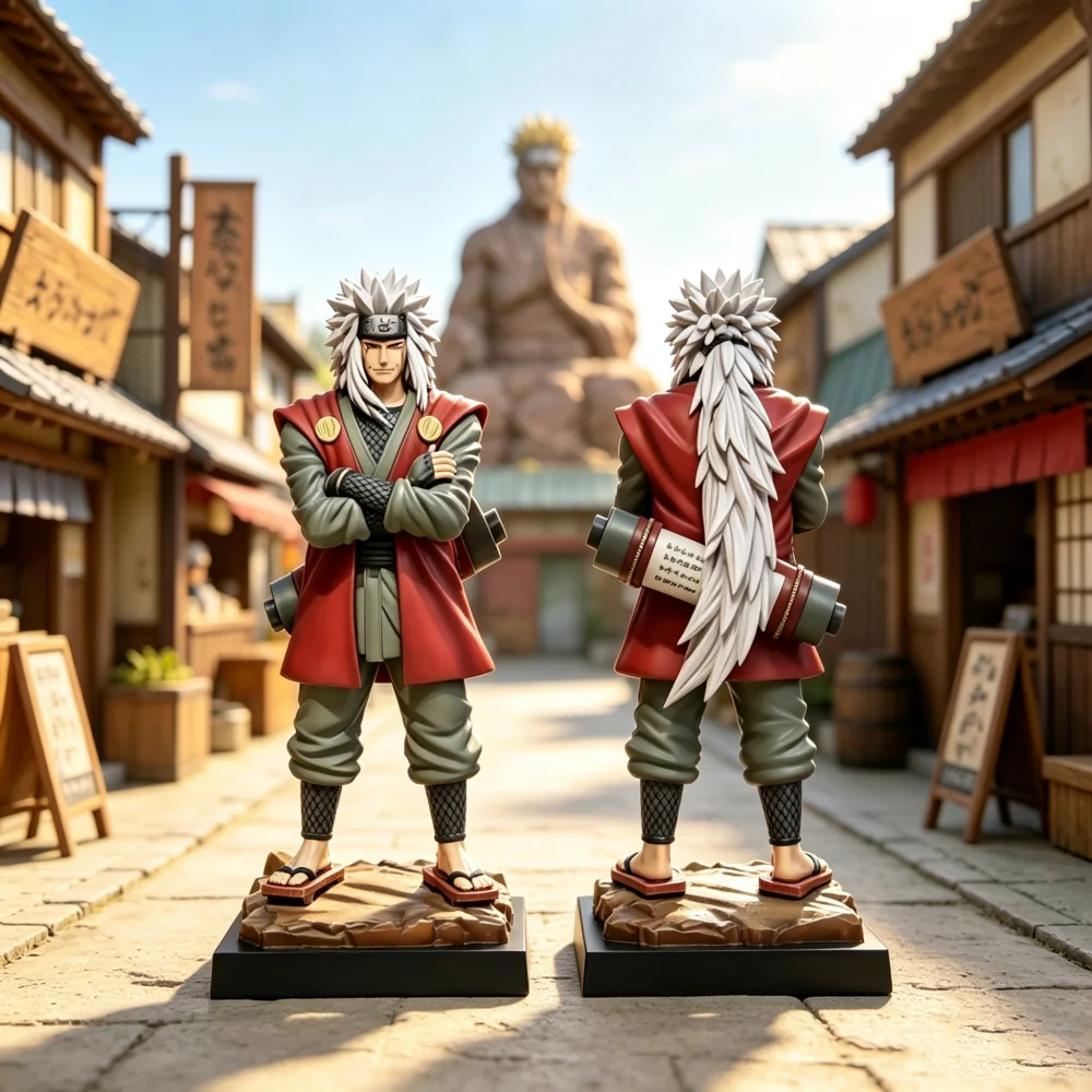 Anime Naruto Figures Jiraiya Figure Pvc Jiraiya Figurine Collection Model Doll Desktop Ornaments Statue Toys Gifts