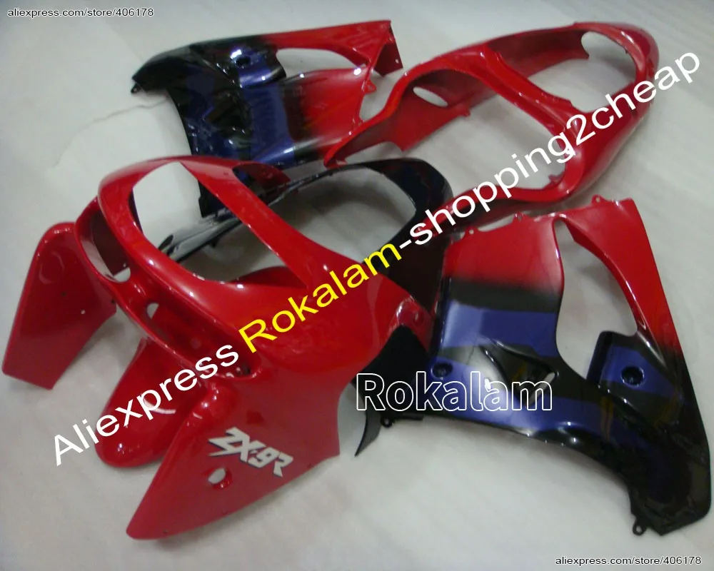 ZX9R Fairings Kit For Kawasaki Ninja Fairing ZX-9R 98 99 ZX 9R ZX9R 1998 1999 ZX9R Bodyworks Sports Bike (Injection Molding)