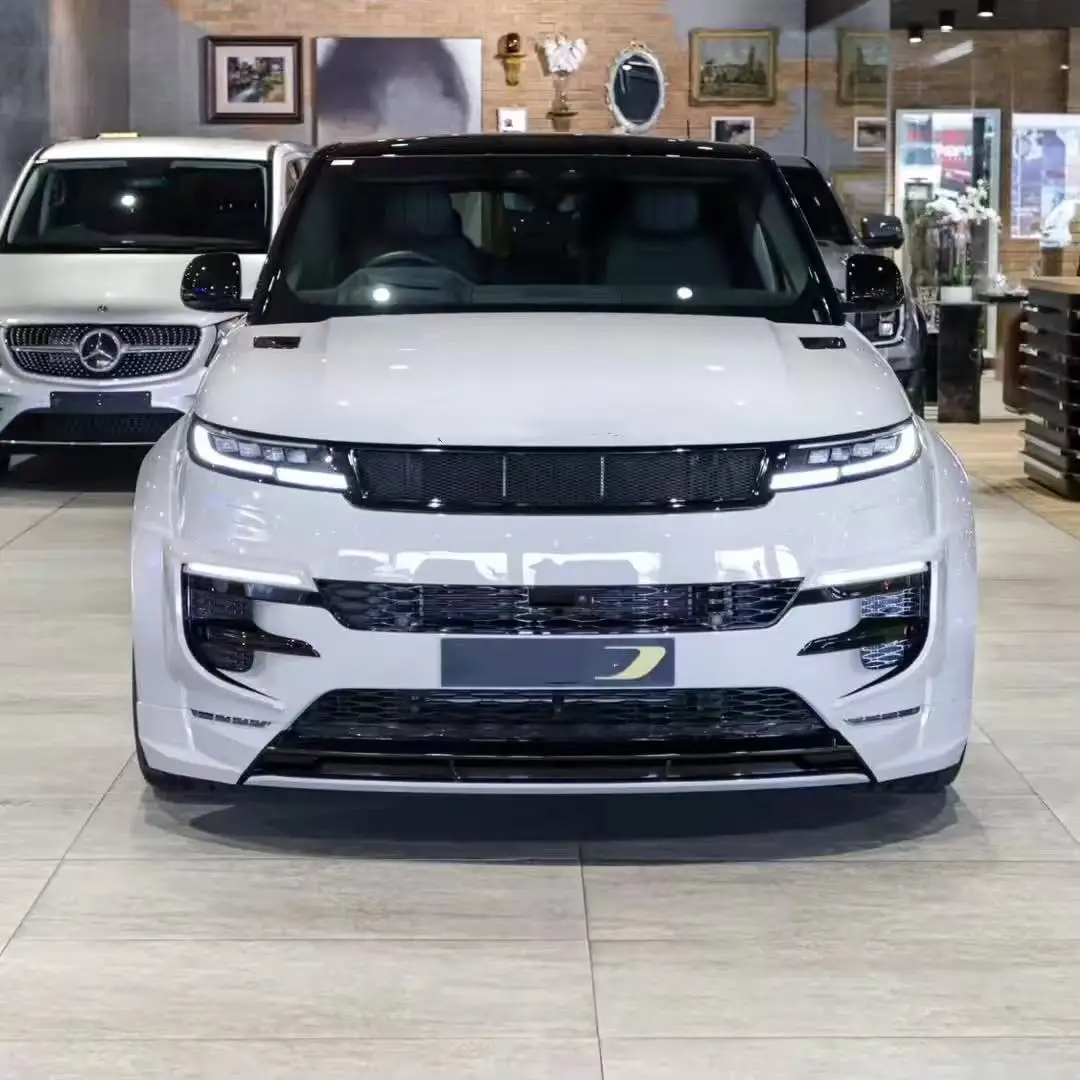 Classic Car Restomod Body KitsFor Range Rover Sport LM Style Carbon Fiber Body Kit Front Lip Diffuser Spoiler Wheel Arch Widebod