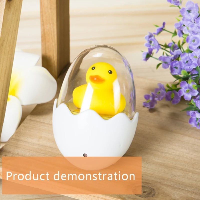 Remote Control Yellow Duck LED Night Light Decorative Lamp Bedroom Wall Kid Room Dropship
