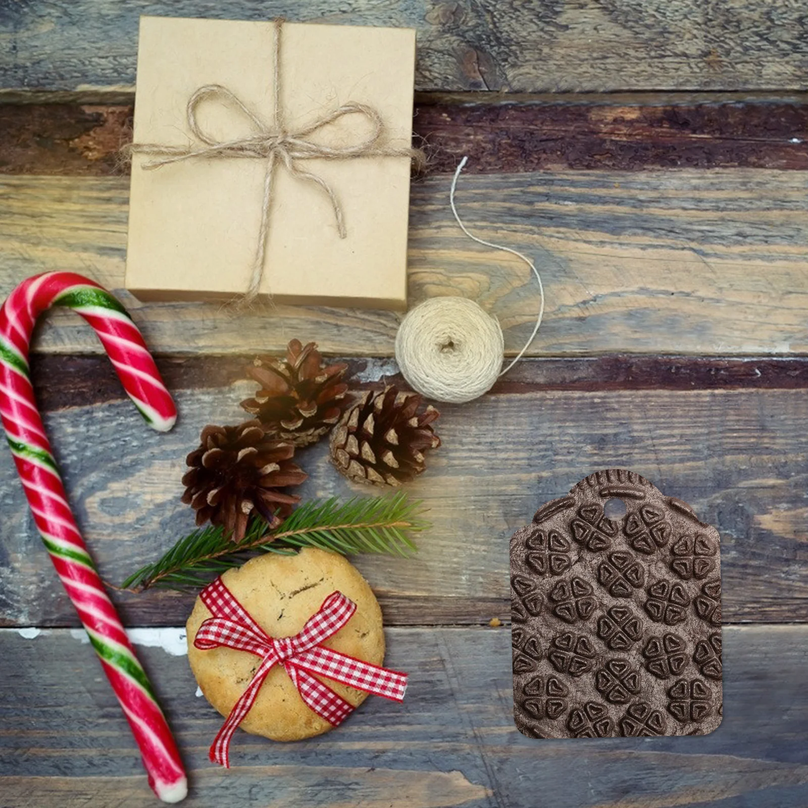 

6Pcs Christmas Silicone Mold Creative DIY Pendant Making Chocolate Cake Mold Xmas Tree Handmade Mould Crystal Epoxy