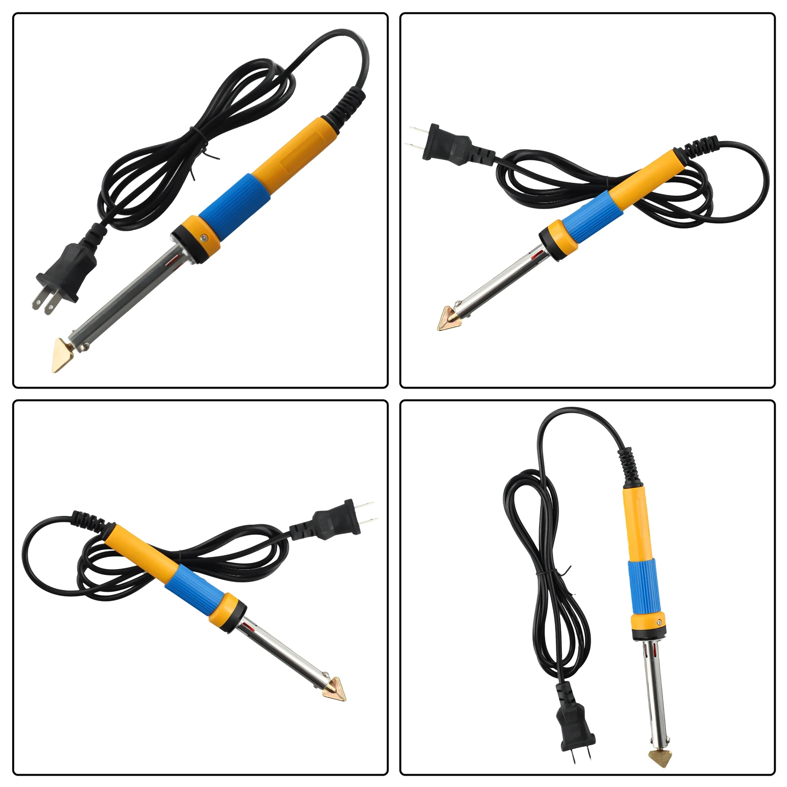 80W Electric Soldering Iron 110V Solder Iron Professional Tin Welder Heat Pencil Welding Repair Tool Car Bumper Welder Repair