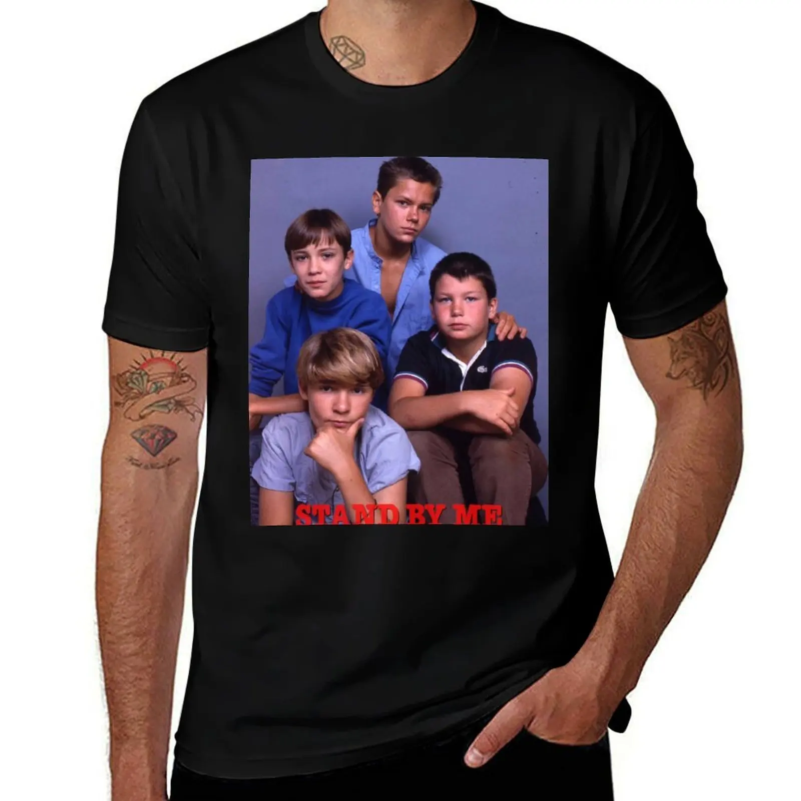 Stand By Me T-Shirt Casual Daily Wear Short Sleeve Top