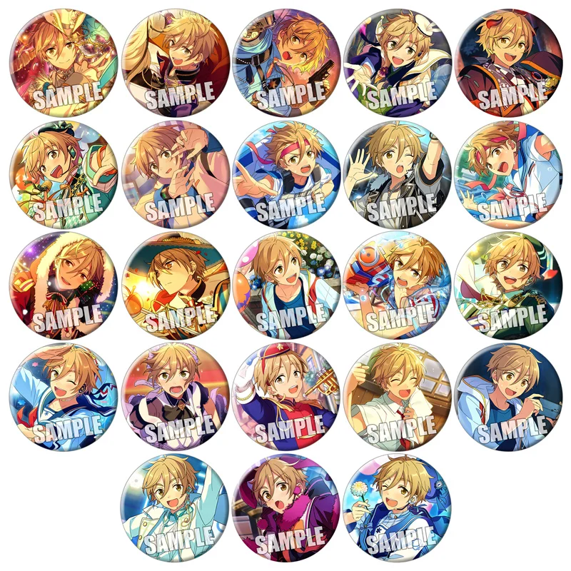 1pc ES Ensemble Stars Rabits Mashiro Tomoya iron 58mm Badges Brooch