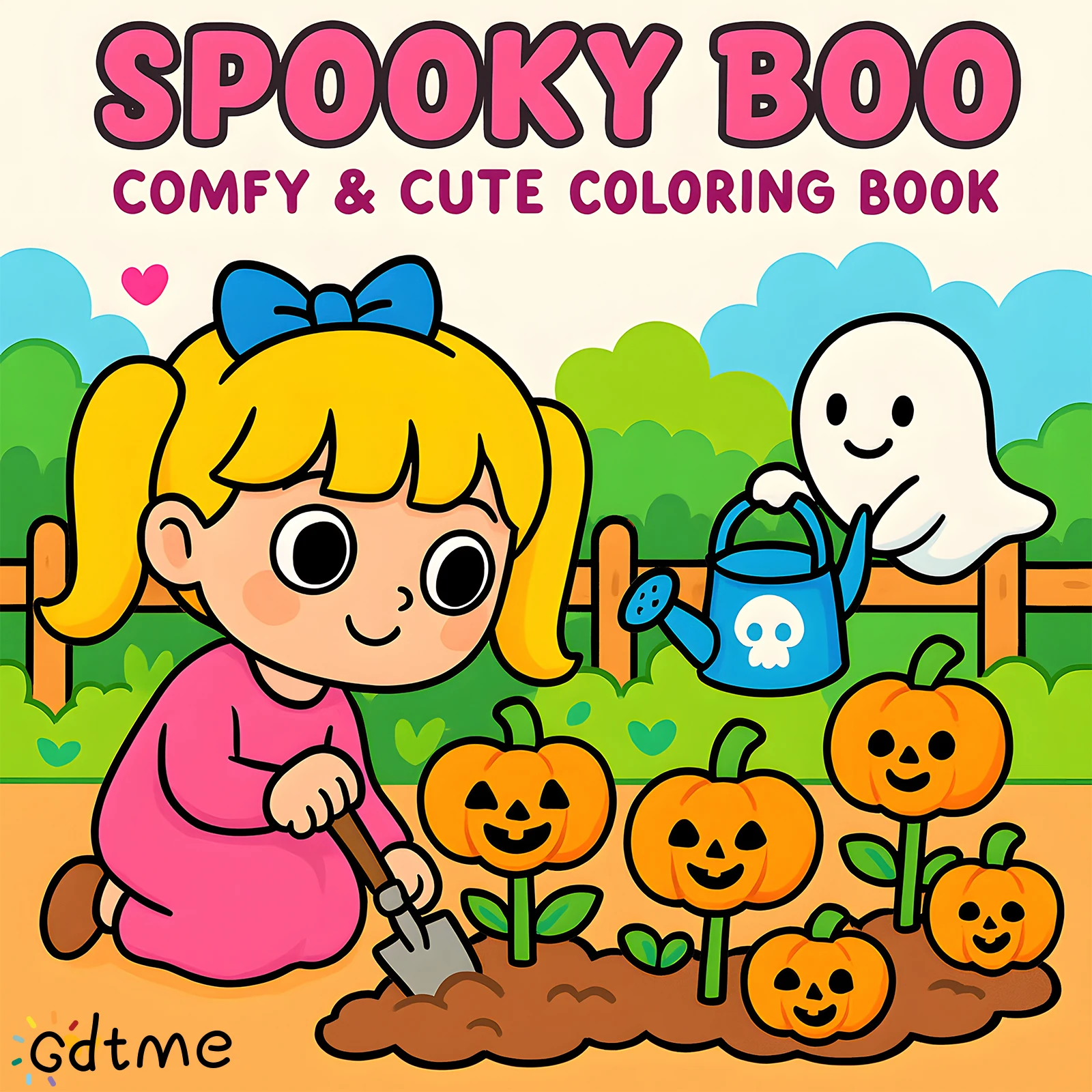 SPOOKY BOO Coloring Book For Adults And Teens Featuring Cute Cozy Daily Activities For Relaxation (Cozy Spaces Coloring)