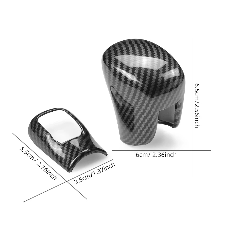 لهوندا أكورد 10th 11th Gen 2023 2024 2025 Accord 11 مقبض ناقل حركة السيارة غطاء رأس الترس اكسسوارات أسود #6