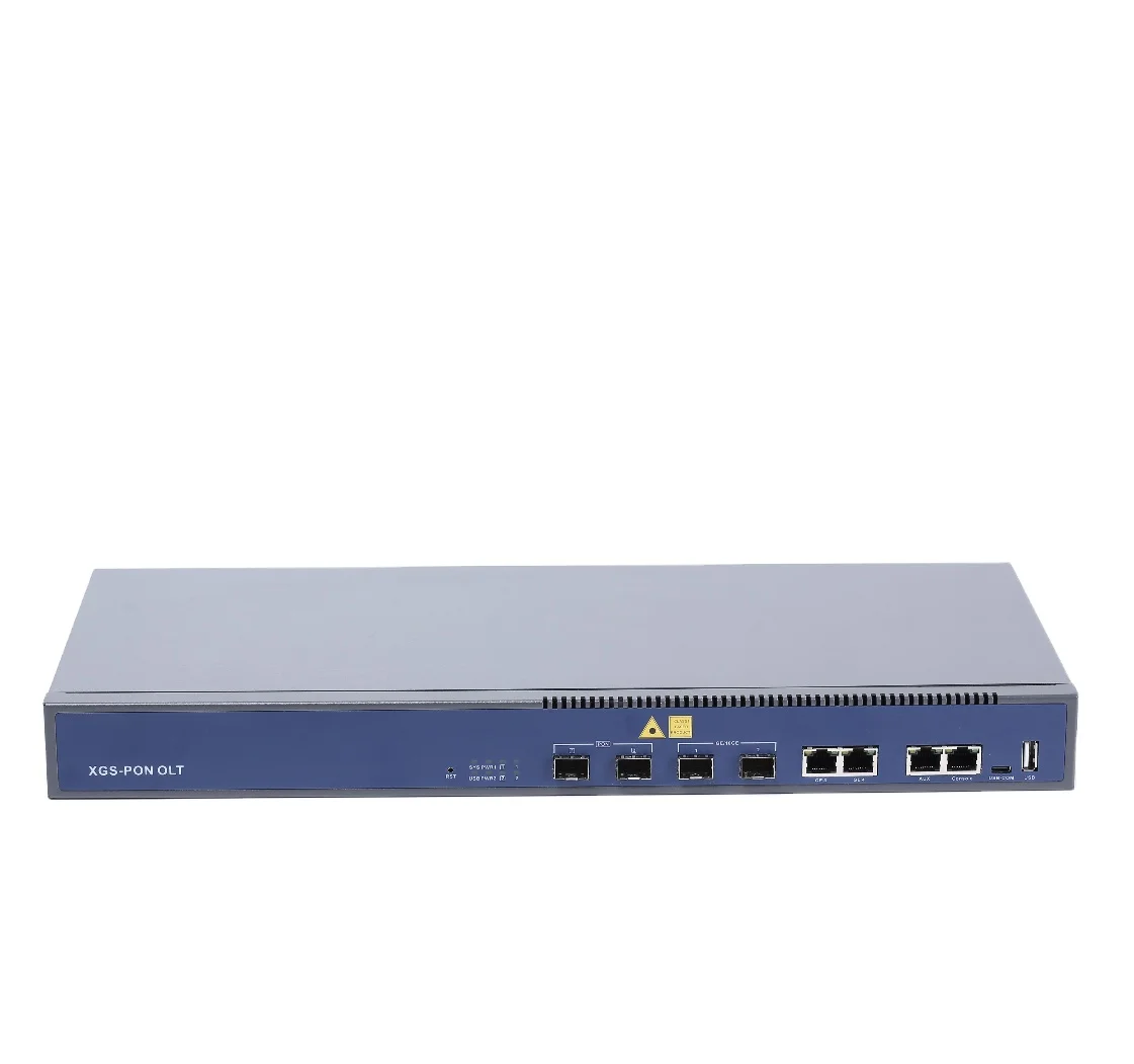 HiOSO HA7302XGS 2PON XGS-PON OLT 10G Upstream/down Stream Compatible XGS PON/XG PON/XPON/ PON ONUS 1:256 With XGS PON ONU