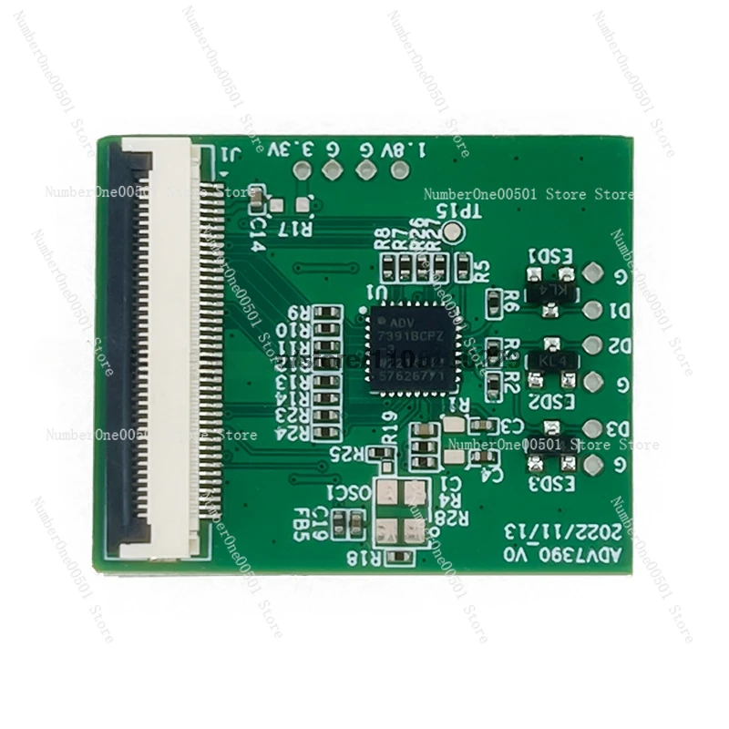 

ADV7390 ADV7391 low-power 10-bit SD/HD video encoder bt656 to cvbs development board