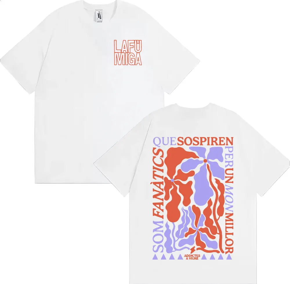 الفرقة لا Fumiga يعتمد عاجيًا تي شيرت مطبوع للرجال Harajuku نمط قصير الأكمام تي شيرت الصيف بلايز س الرقبة تي شيرت الشارع الشهير #4