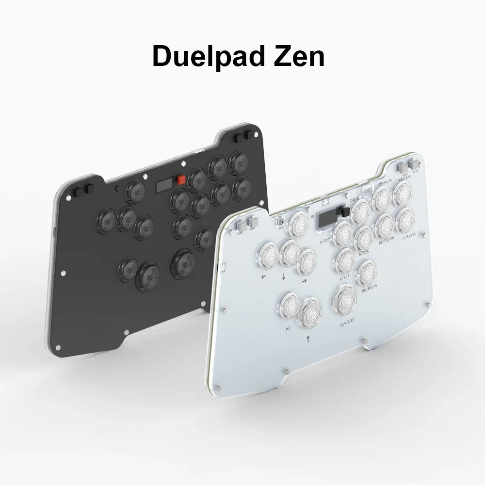 

Portable Fighting Game Keyboard With Comfortable Touch Dual Switch Socket With RGB Light Effect, Suitable