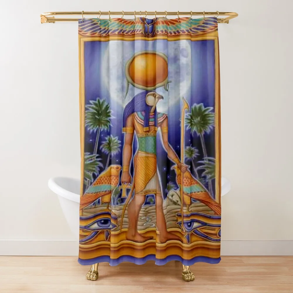 

God Ra Shower Curtain Shower Sets For Bathroom Luxury Bathroom Shower Waterproof And Anti-Mold Curtain