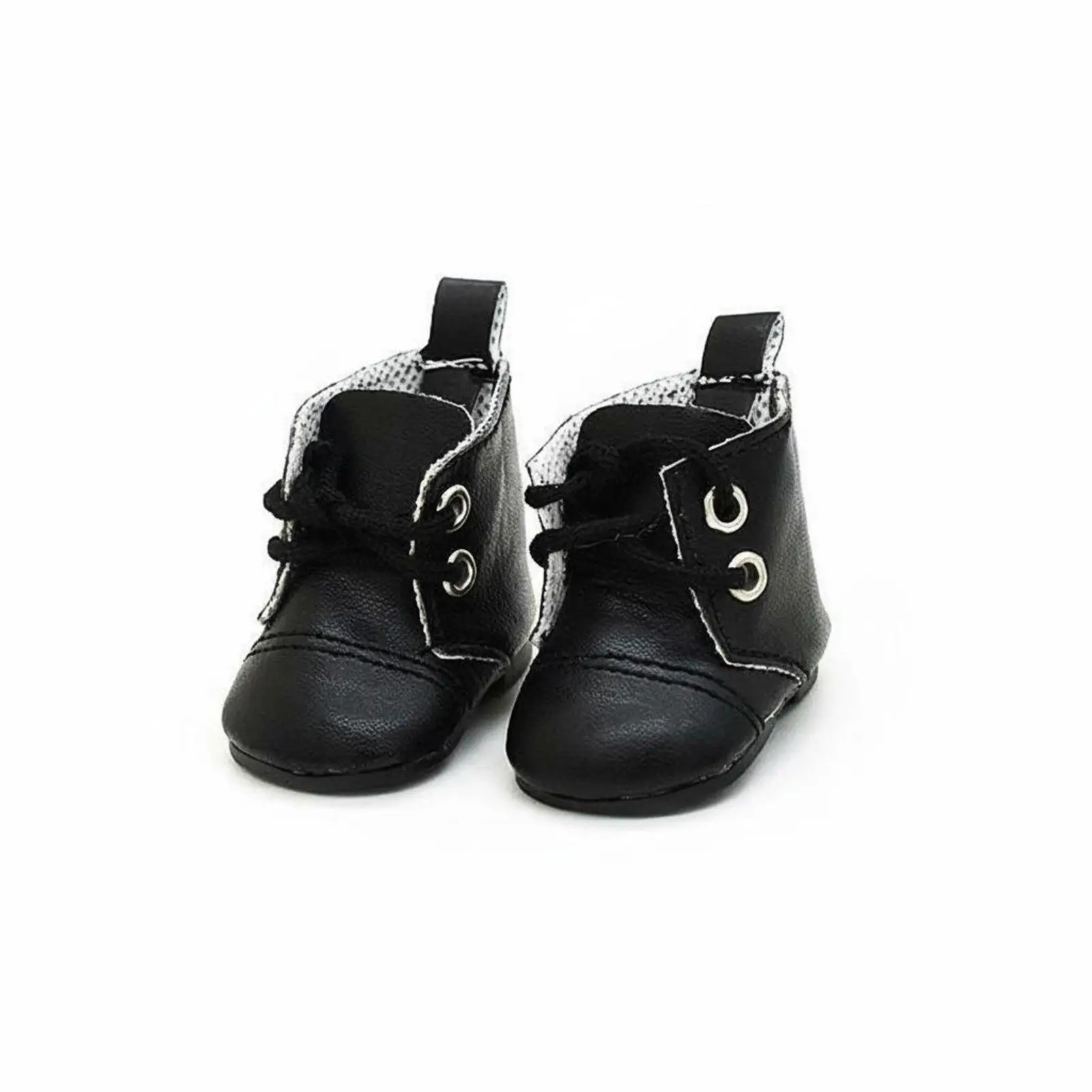 20cm Doll Shoes Realistic Details Doll Shoes Detailed Craftsmanship Miniature Ankle Boots for Hobbyists