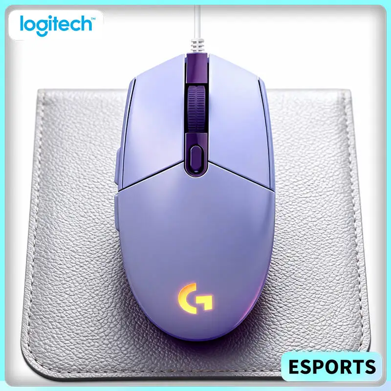 

Logitech G102 Gaming Mouse, 1ms Response Time, 16.8M RGB Colors, HERO Sensor, 6 Programmable Keys for Professional Gamers