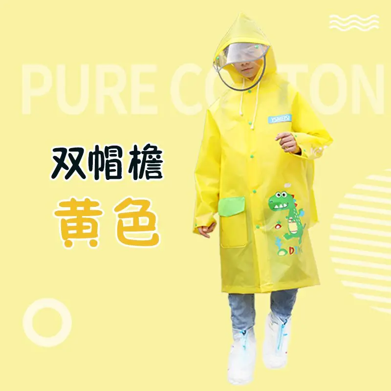 

Children's raincoatsStudent rain ponchos walking home for school windproof droplet proof raincoat outdoor waterproof jacket